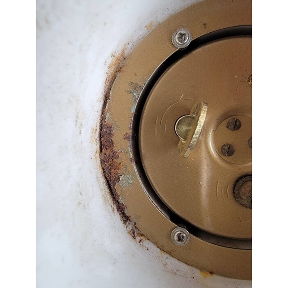 Vintage Ceramic Bear Mantle Table Clock Made In Japan - Picture 12 of 13